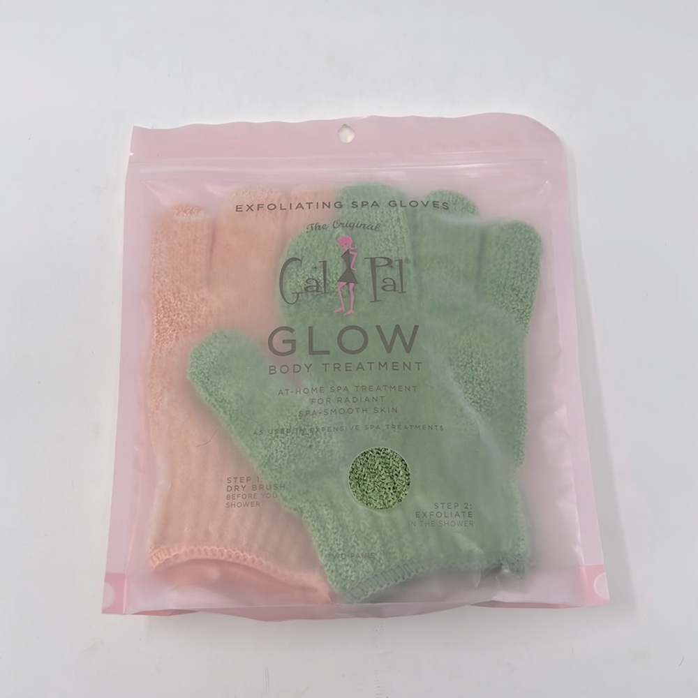 Gal Pal Exfoliating Spa Gloves Body Treatment Set of Two